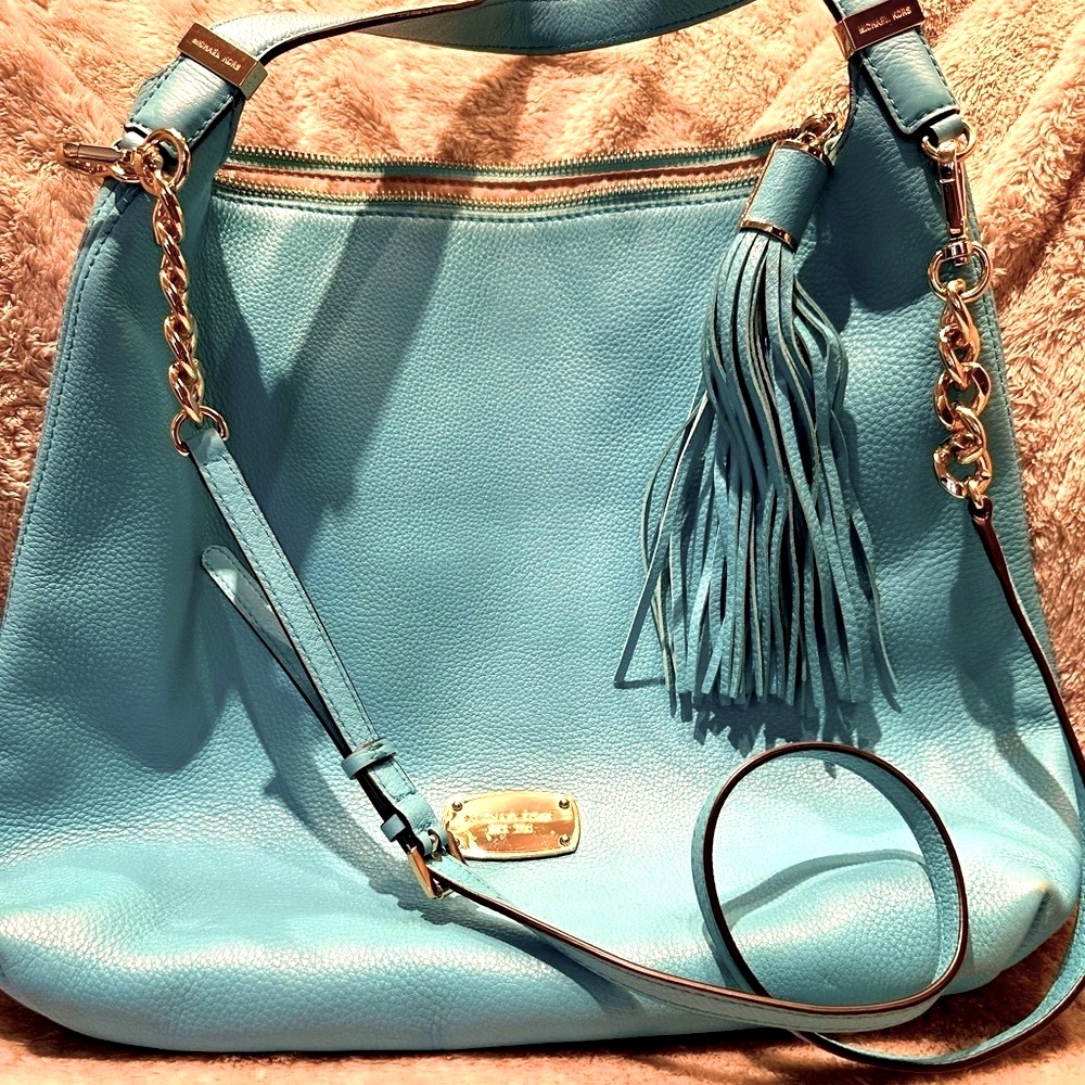 Hobo turquoise Michael Kors purse